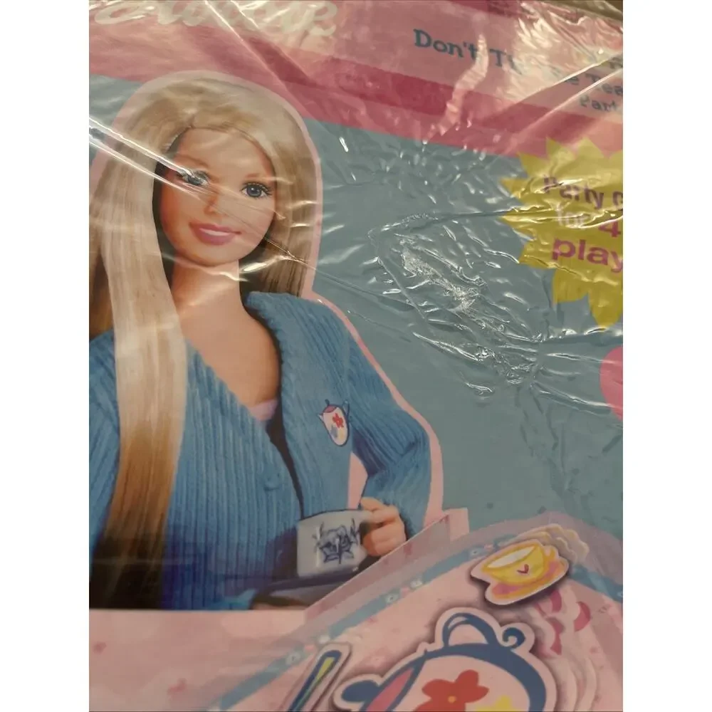 Barbie Party Game Don’t Tip The Tea Tray Brand New Birthday Party Tea Party Game